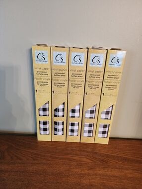 Crafters Square Vinyl Paper 12"x48" Per Roll